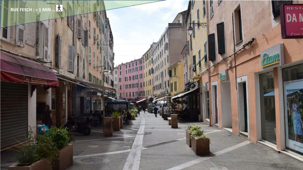 Centre Ajaccio ☆ Wifi ☆ Clim ☆ Plages Екстер'єр фото